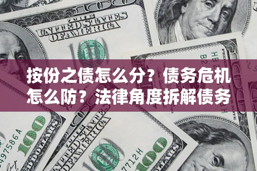 北京按份之债怎么分？债务危机怎么防？法律角度拆解债务分配与风险自保指南
