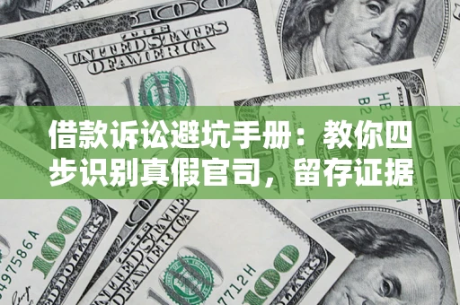 北京借款诉讼避坑手册：教你四步识别真假官司，留存证据不踩雷