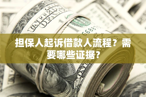 北京担保人起诉借款人流程？需要哪些证据？