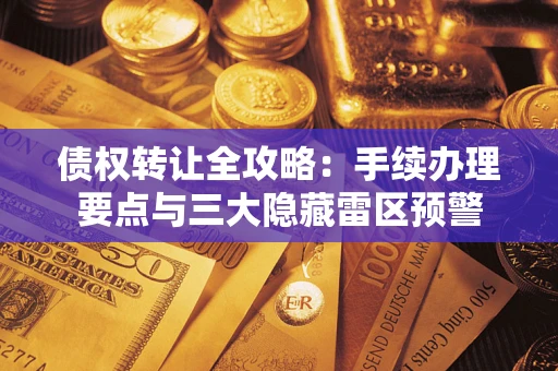 北京债权转让全攻略：手续办理要点与三大隐藏雷区预警